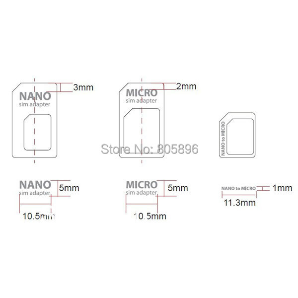 200    Universal Nano SIM   iphone 6 5S  ipad mini