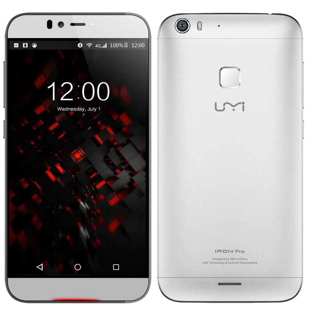 ln Stock UMI IRON PRO 4G LTE Mobile Cell Phone 5 5 FHD MTK6753 Octa Core