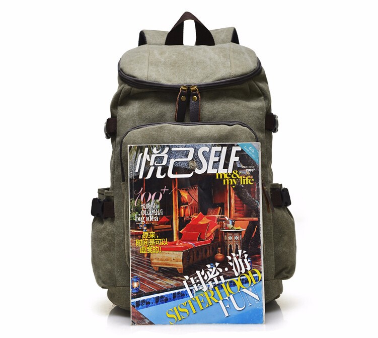 High capacity Vintage Backpack Fashion High quality boy school bag Casual Travel Bags men Canvas Backpack (22)