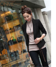 2015 Free Shipping New Blazer Women All Match Slim Small Suit Blazer Feminino S XXXL XZ