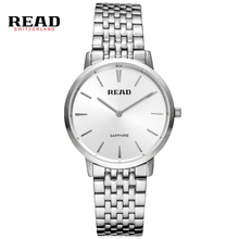 Fashion Top Luxury Brand Read Watches Men Stainless Steel Mesh Strap Quartz-Watch Dial Clock Man Relogio Masculino PR51