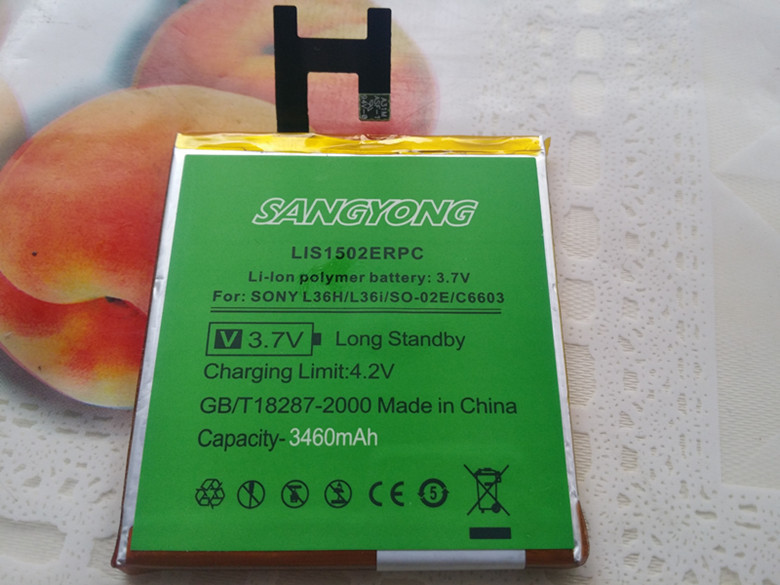Высокая емкость lis1502erpc замена 3460 мач l36h аккумулятор для sony xperia z l36h l36i so-02e c6603 c6602 аккумулятор