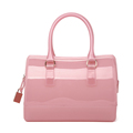 Designer Candy Color Handbag Lock Ornament Solid Color Women Cute Pillow shaped Hand Bag Ladies Fashion