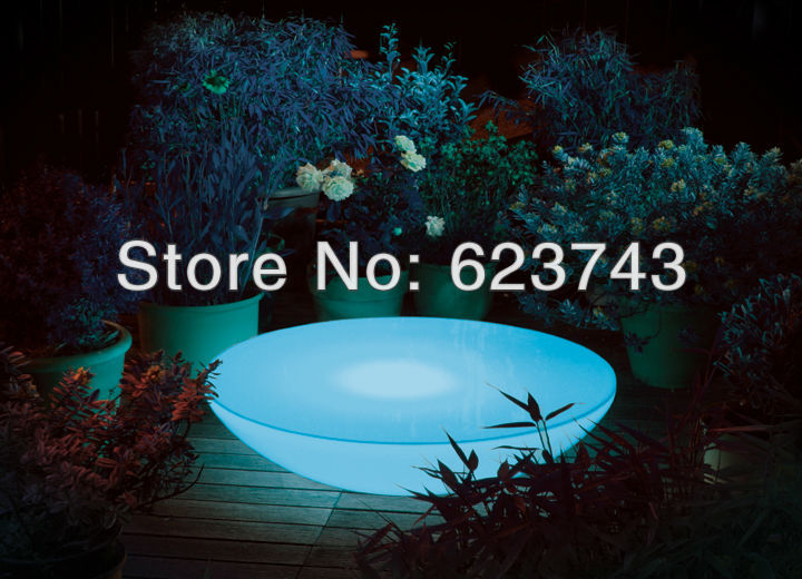 led Illuminated Furniture Lounge Variation LED waterproof led table led coffee table rechargeable for Bars EVENTS