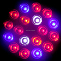 10PCS Lot led Grow lights 12Red 6Blue 2white 2orange E27 54W LED bulbs Full spectrum Hydroponic