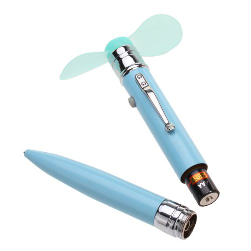 Promotion! Portable 2 in 1 Ballpoint Pen with Fan Function