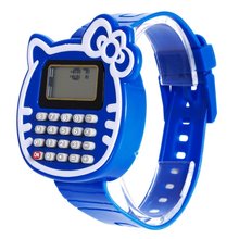 2016 New Relogio Clock Girls Digital LED Watch Silicone Sports watch Date Multifunction Kids Watches Calculator Wrist Watch