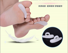 2016 Hammer Toe Gel Insoles Protective Sleeve Silicone Shoe Insole Nursing Ladies Foot Care Heels Accessories Absorbent Foot Pad