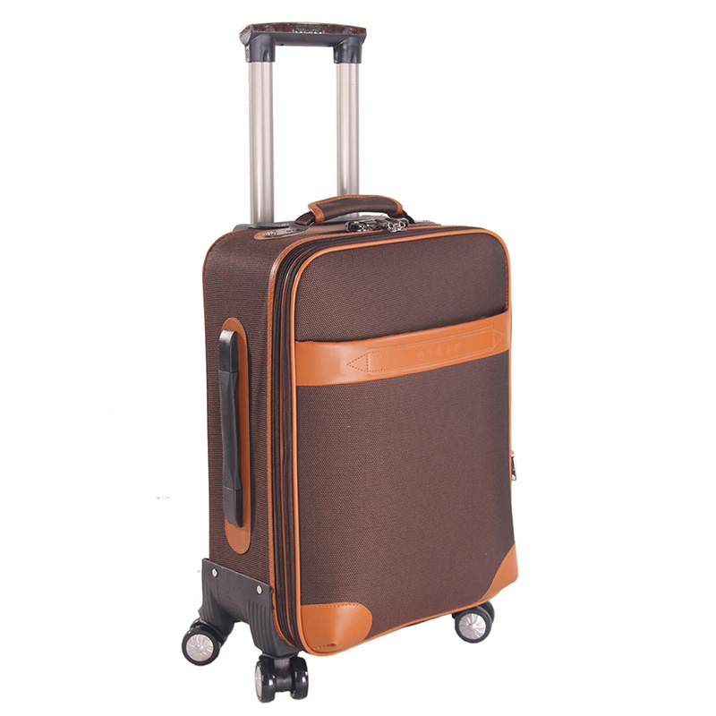 Top Quality Rolling Luggage Oxford Cloth Password Lock Trolley Travel