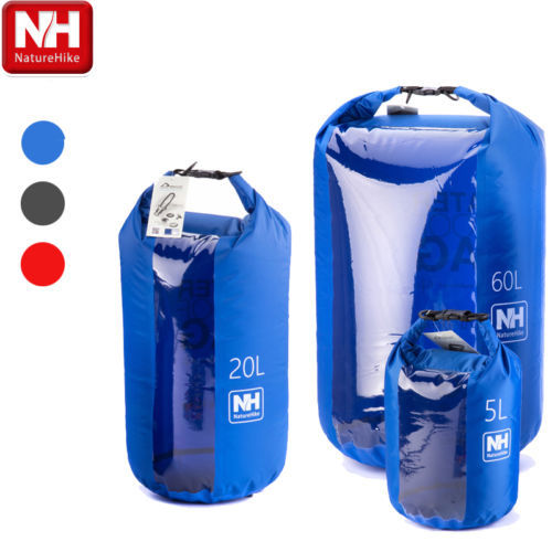 Naturehike Men s Travel Bags Multi functional Rafting Waterproof Bag Compression Sack Dry Bag 5L 20L