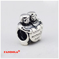 Fits Pandora Charms Bracelet 925 Sterling Silver Beads Happy Mother s Day Charm for Women DIY