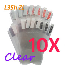 10PCS Ultra CLEAR Screen protection film Anti-Glare Screen Protector For SONY L35h Xperia ZL