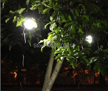 Outdoor Indoor Solar Powered led Lighting System Light Lamp 1 Bulb solar panel Low power camp