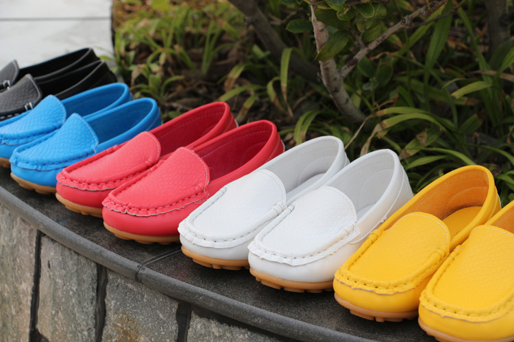 2015 new spring autumn children loafers shoes girls boys sneakers toddler kids PU leather casual shoes infant zapatilla 5 COLOR