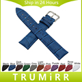 Croco Genuine Leather Watchband 18mm 19mm 20mm 21mm 22mm 24mm Universal Watch Band Wrist Strap Bracelet