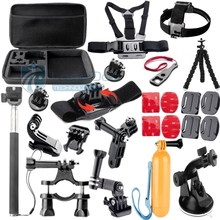 Gopro Accessories Case Monopod Tripod Float Bobber Chest head strap Go pro 3 Gopro Hero 4 3 Xiaomi yi Camera Accessories GS45