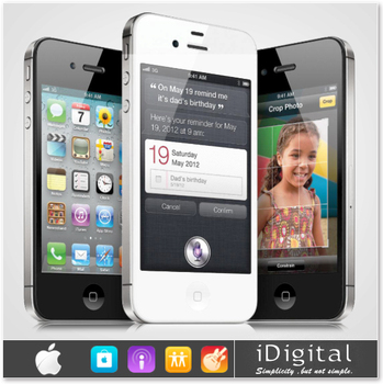 100% оригинал Apple , iPhone 4S разблокированный телефон 16 ГБ / 32 ГБ / 64 ГБ 3.5 " IPS IOS 8 двухъядерный 8MP NFC WIFI GPS 3 г WCDMA смартфон мобильный телефон