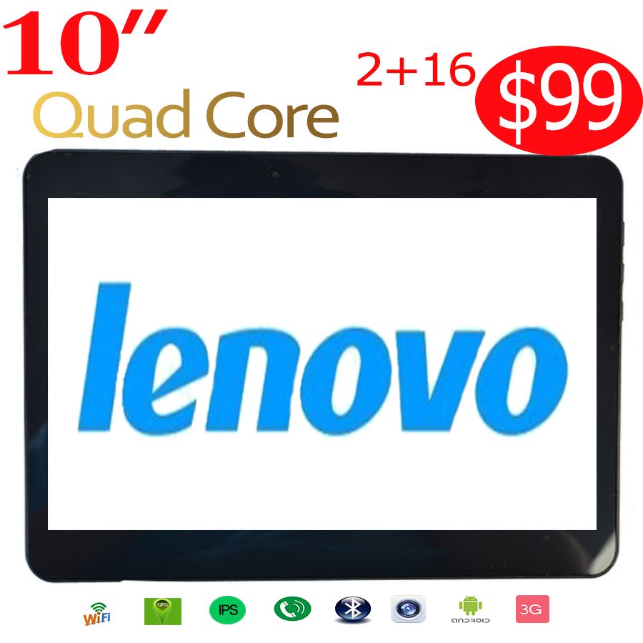 2015 Lenovo 10 inch Call Tablet phone Tablet PC 3G Quad Core Android 4 4 2G