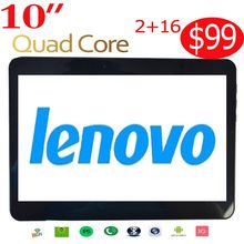 2015 Lenovo 10 inch Call Tablet phone Tablet PC 3G Quad Core Android 4.4 2G RAM 16G wifi ROM(3G+Dual SIM)GSM