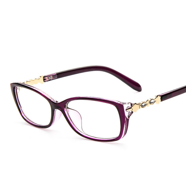 8 Color 2015 New Eyeglasses Diamante Eyewear Men Optical Myopia Eye Glasses Frame Women Reading Glasses