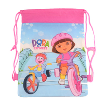 1pic school bags kids cartoon drawstring backpack bag For kids bag back to school mochila infantil