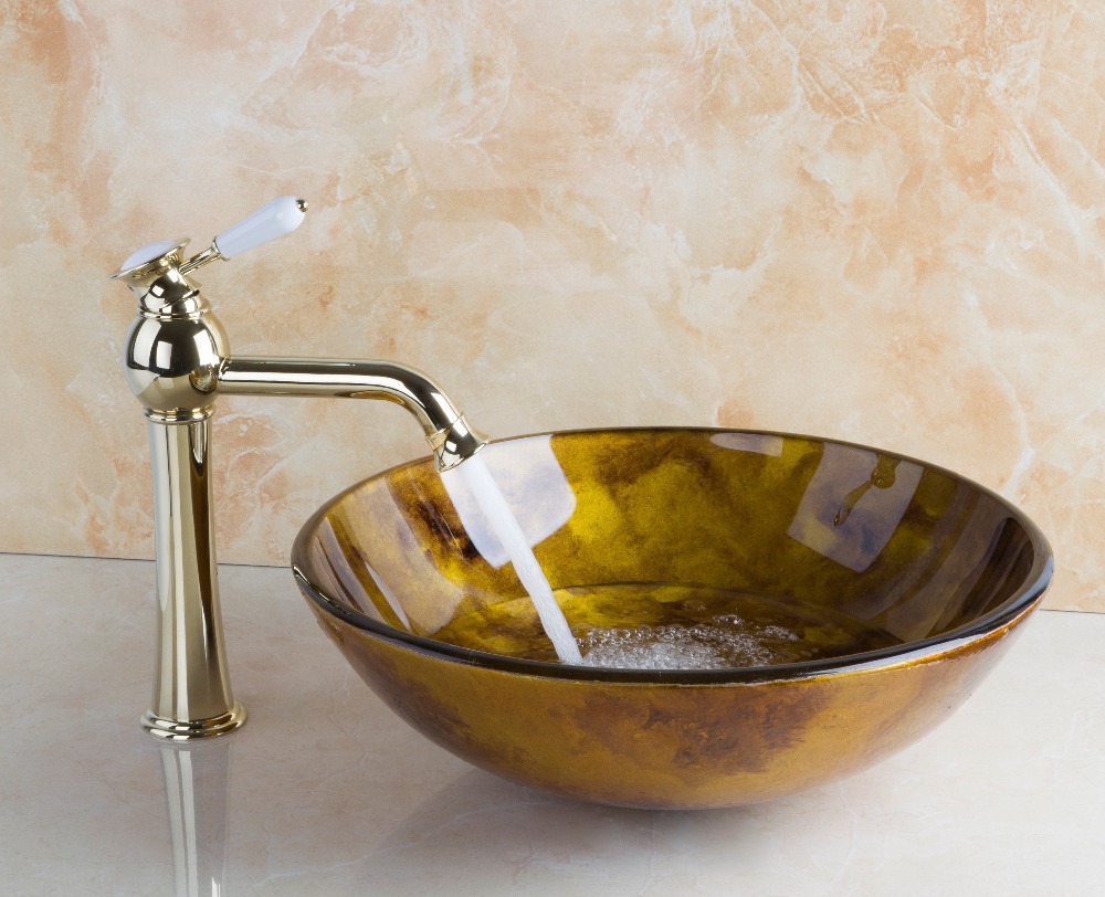 Salle de bains évier récipient en verre achetez des ...