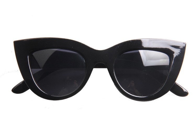 Women Sunglasses Classic Cat Eye Designer Fashion Shades Sexy Sunglasses black (3)