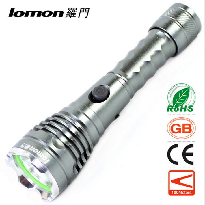 2015 NEW Strong beam LED flashlight cheap price rechargeable aluminum