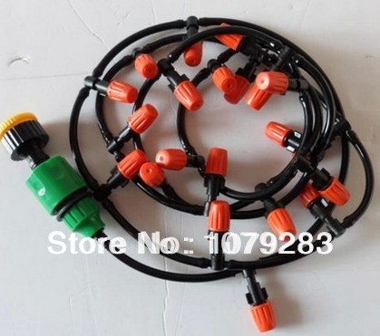 5m Solid Drip Irrigation Tubing with nozzles Drip Irrigation System emitters Micro Drip Irrigation System micro irrigation