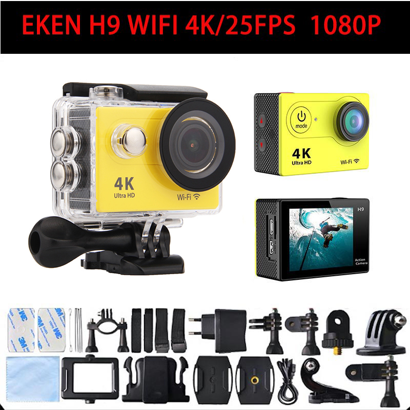     H9 WiFi   Ultra HD 4  1080 P/60fps 2.0  170D   Cam go  