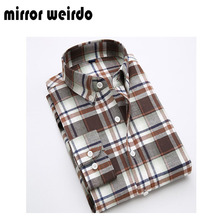 2016 All Cotton Autumn Casual Men Shirts Fashion Chemise Homme Slim Fit Plaid Camisa Social Masculina Brand Tartan Clothing