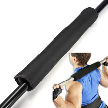 High quality Barbell Pad Gel Supports Neck Shoulder Squat Bar Weight Lifting Pull Up Gripper 37.5cm*19.2cm