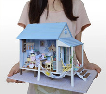 Wooden Dolls house 3D Miniature Kit