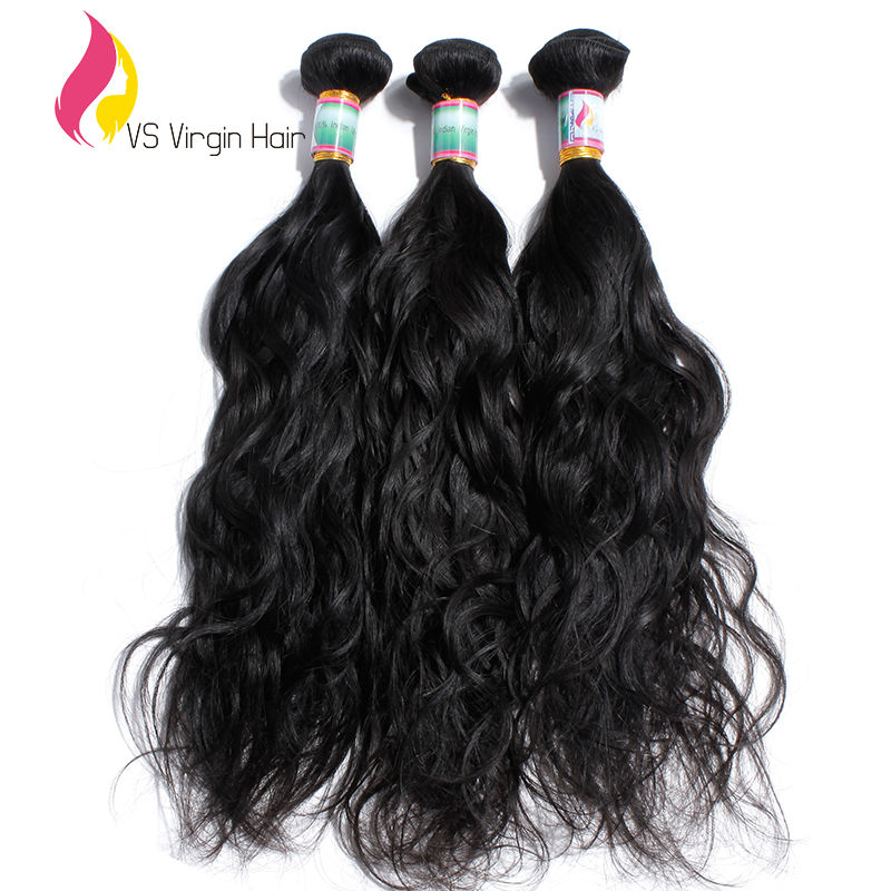 Indian Virgin Hair Natural Wave Unprocessed 5a Raw Indian Hair