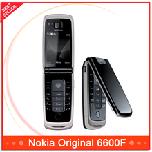 6600F original phone Nokia 6600 Fold cell phone Purple Blue Black color in Stock Freeshipping