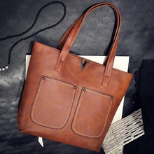 Bolsas Feminina New DesignVintage PU Leather Handbag Women Messenger Bags High Quality Tote Bag Women’s Shoulder Bags 3