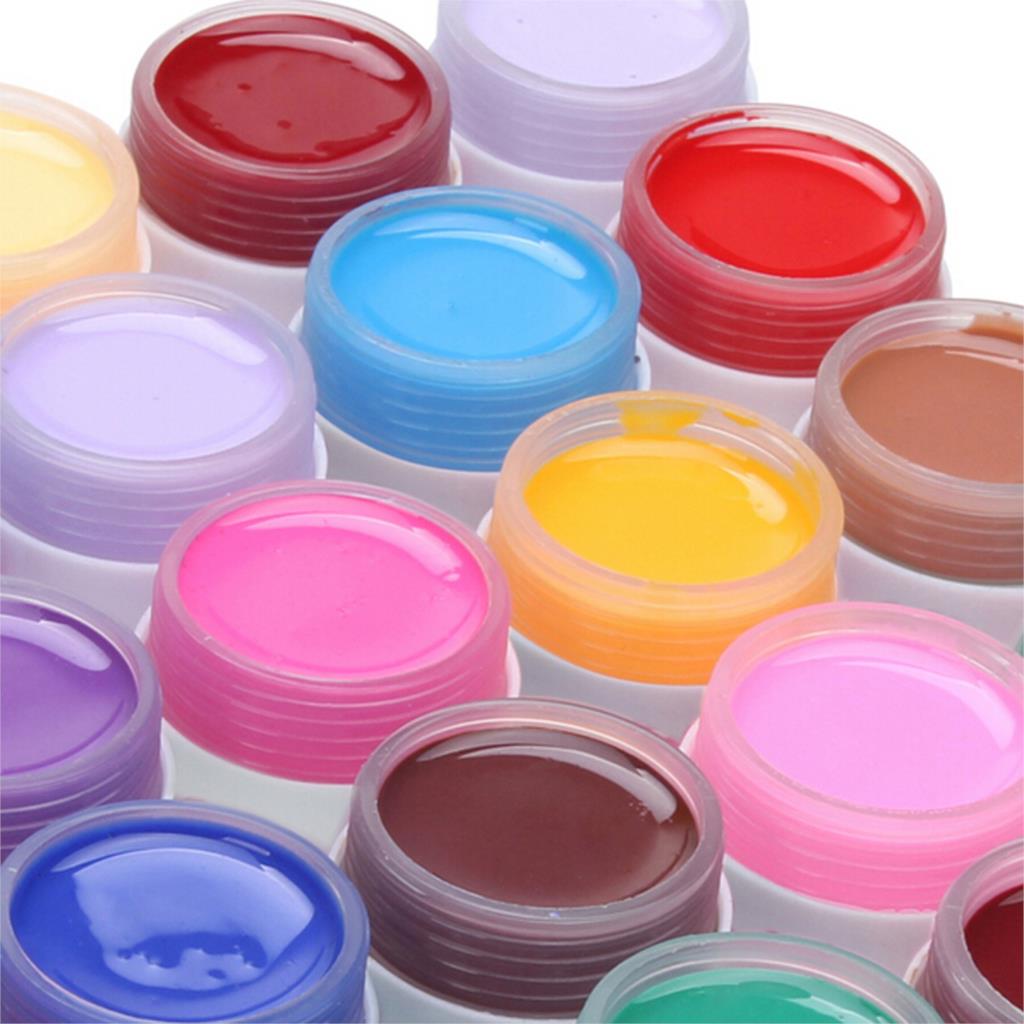 2015New Arrival Pure Colors Gel Nail Polish UV Nail Art DIY Decoration for Nail Manicure 36