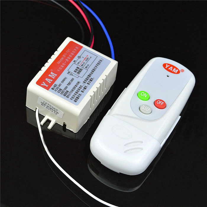 1 Way Port 200V 265V Light Digital Wireless Wall Remote Control Switch Electrical Switch Remote