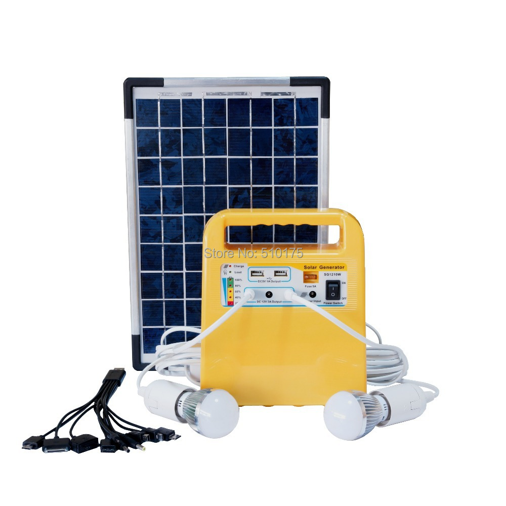 10W-solar-home-system-with-7AH-12V-battery-inside-and-LED-bulb-light 