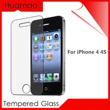Premium Version HD Tempered Glass Screen Protector For iPhone 4 4S Protection Cover Protective Film Sticker On The Mobile Phone