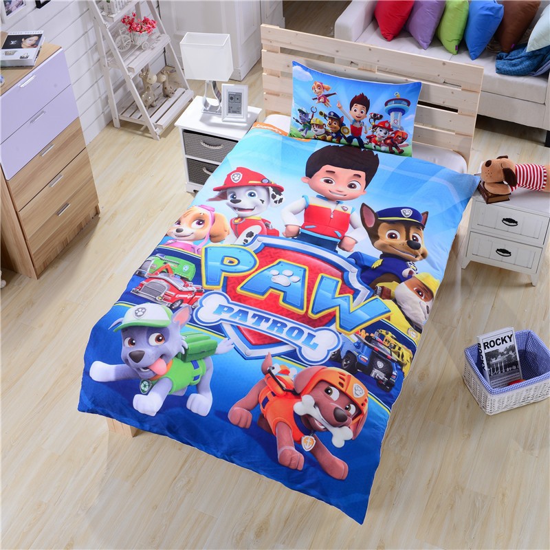 paw patrol bed sheets twin