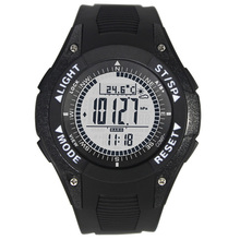 Moda deportiva multifuncional ver reloj FR8202A altímetro barómetro brújula podómetro TD #