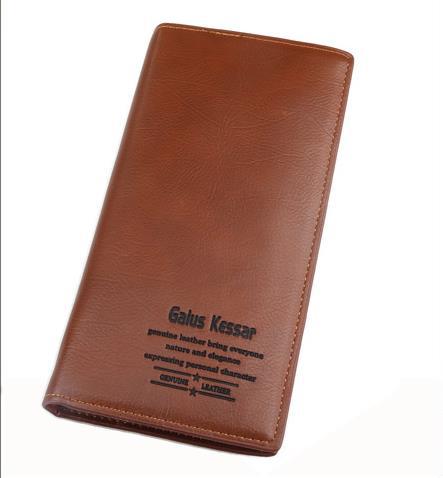 Free shipping , wholesale ,men&#39;s wallet, men purse Brand name genuine Leather Wallet for men ...