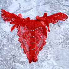 2016 Babydoll Female Sexy Ladies Lace Panties Lingerie G-string Knickers Underwear Open Crotch Thongs Freeshipping Wholesale