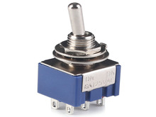 20 шт. 6-Pin 6A 125VAC мини-тумблер