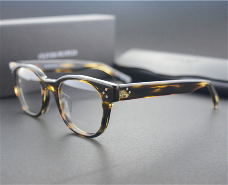 Famous Brand Oliver Peoples Afton Eyeglasses Frame Eyewear OV5236 Eye Glasses Frames For font b Men