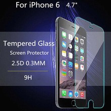 Clear Tempered Glass Film For Alppe iPhone 4 4S 5 5S SE 6 6S Plus Screen Protector Protective Film +Tools