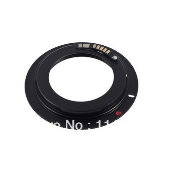 free shipping 1pcs lot black AF Confirm Mount Adapter For M42 Lens to Canon EOS EF