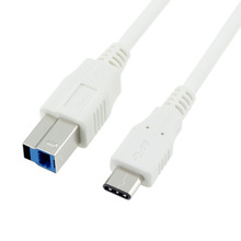 1M For Nokia N1 Tablet Macbook Xiaomi 4S 10Gbps USB-C 3.1 to USB 3.0 B T Male Printer port Cable USB3.1 Type C cable