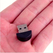 50pcs lot Smallest 2 0 Mini USB Bluetooth Adapter V2 0 EDR USB Dongle for PC